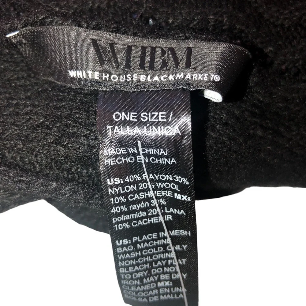 WHBM Rhinestone Patterned Scarf - Picture 5 of 7
